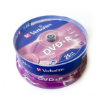 DVD+R - VERBATIM - 16x - 4.7 Go - 25 tk pakkumine