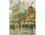 Ristpistes tikkimiskomplekt "Moulin Rouge", 21 x 28, RTO