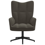 vidaXL puhketool, tumehall, samet