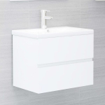 vidaXL valamukapp, valge, 60 x 38,5 x 45 cm puitlaastplaat