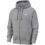 Meeste dressipluus Nike NSW Club Hoodie FZ M BV2648 063, hall