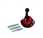 Teemantpuurid ja puurimis&scaron;ablooni komplekt DEDRA DED1568