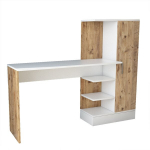 Kirjutuslaud Kalune Design CT2, pruun / valge
