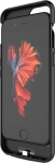 iPhone 6 / 6S / 7 / 8 / SE 2020 / 2022 mustekaitse 3200mAh laadijaga - musta v&auml;rvi