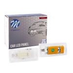 Registreerimism&auml;rgi valgustusmoodul M-Tech Led license plate light LD-E46-4D 18xSMD2835