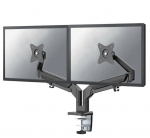 Monitori hoidja Neomounts DS70-810BL2 x2 Laukums galda statīvs ekrānam 43,2 cm (17) - 81,3 cm (32) melns, noliekams + rotējo&scaron;s, regulējams