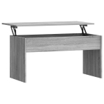 Diivanilaud, hall tamm, 102x50,5x52,5cm, puit