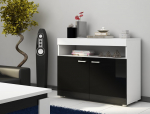 Kapp Max 01, valge/must