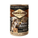Carnilove Venison & Reindeer konserv koertele 400g