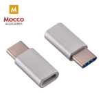 Universaalne adapter Mocco, Micro USB - USB-C, h&otilde;bedane