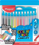 Viltpliiatsid ColorPeps Long Life Innovation, 12 v&auml;rvi