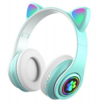 Juhtmeta Bluetooth k&otilde;rvaklapid "Cat ears" LED valgustusega Perf XT-39