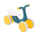 Neljarattaline tasakaaluliikur Kidooplay, kollane/roheline