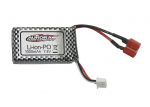 7.4v 1000mAh 2S Li-ion aku T-pistikuga QDJ02