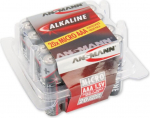 Leelispatareide pakk Ansmann, aaa, 1,5 V, Punane, 20 tk