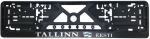 Raam auto numbrile "Tallinn Eesti" Vibrante