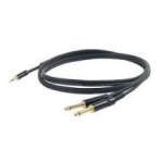 Proel 3,5mm/2 x 6,3mm, 1,5m