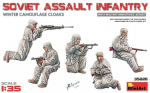 Liimitav mudel MiniArt 35226 Assault Infantry Winter Camouflage Cloaks 1/35