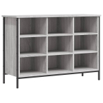 vidaXL jalatsikapp, hall Sonoma tamm, 100 x 35 x 70 cm, tehispuit