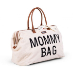 Kott emadele Childhome Mommy Bag, pl&uuml;&uuml;s valge