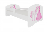 Lastevoodi ADRK Furniture Pepe Princess and horse, 70x140 cm, erinevad v&auml;rvid