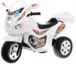 &Uuml;hekohaline elektrimootorratas Yamaha laste, valge