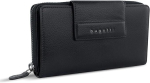 Nahast rahakott Bugatti Nome XL RFID 49161001, must