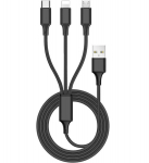 3 in 1 laadimiskaabel Home&Living