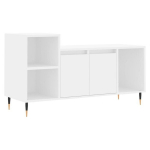vidaXL telerikapp, valge, 100 x 35 x 55 cm, tehispuit