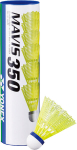 Sulgpallid Yonex Mavis 350, 6 tk, kollane