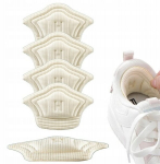 Kannapadjad, 4 tk, beež