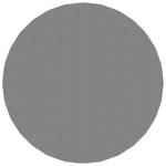 vidaXL basseini alusriie, helehall, &Oslash;244 cm, pol&uuml;estergeotekstiil