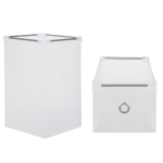 Kingakarp sahtliga Springos HA3002, 28x18x18 cm, l&auml;bipaistev korraldaja