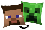 Padjad Minecraft Steve/Creeper (40x40cm), 2 tk
