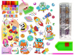 Teemantmosaiikkleebiste komplekt Kosmos Lean Toys