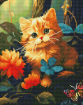 Teemantmosaiik Oh Art Kitten