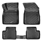 Auto kummimatid mustad 3D RIZLINE NISSAN MICRA (2010-2017)