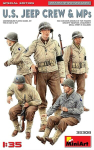 Liimitav mudel MiniArt 35308 U.S. Jeep Crew & MPs Special Edition 1/35
