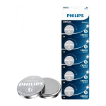 Liitiumpatarei Philips CR2032 3V, 5 tk