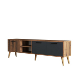 TV alus, Asir, 180x53x35cm, pruun/hall