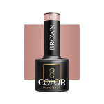H&uuml;briidk&uuml;&uuml;nelakk Ocho Nails Brown, 803 pruun, 5 g