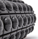 Massaažirull Adidas Roller, must