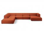 Pehme nurgadiivan Cosmopolitan Design Arendal, oranž