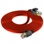 Reagle Cat 8 v&otilde;rgukaabel RJ45 15 m lame 40 Gbps 2000 MHz varjestatud punane