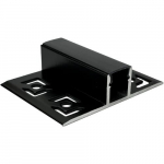 Anodeeritud plaat alumiiniumprofiil LED-riba jaoks HB-52.5X13.3BCD