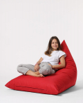 Kott-tool Pyramid Big Bed Pouf, punane