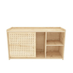 Riiul Asir, 65x30x22 cm, beež