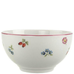 Kauss Villeroy & Boch Petite Fleur 470 ml portselan, n&otilde;udepesumasinas pestav, valge lillemustriga