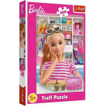 Nukk Barbie pusle Trefl, 100 tk