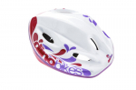 Laste jalgrattakiiver Dino Bikes, valge/roosa